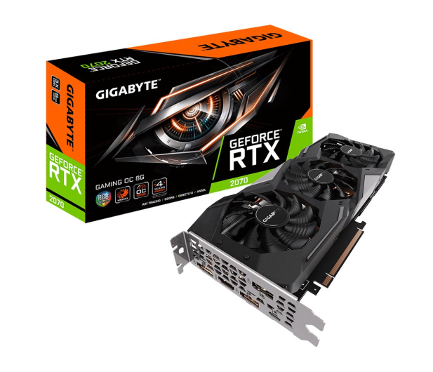 Gigabyte GeForce RTX 2070 GAMING OC 8G GDDR6